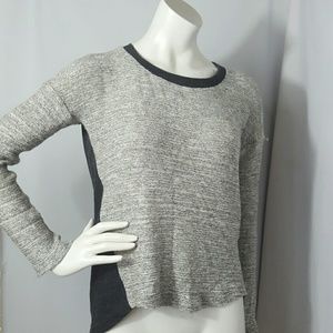 Splendid metallic thread light sweatshirt. Xs